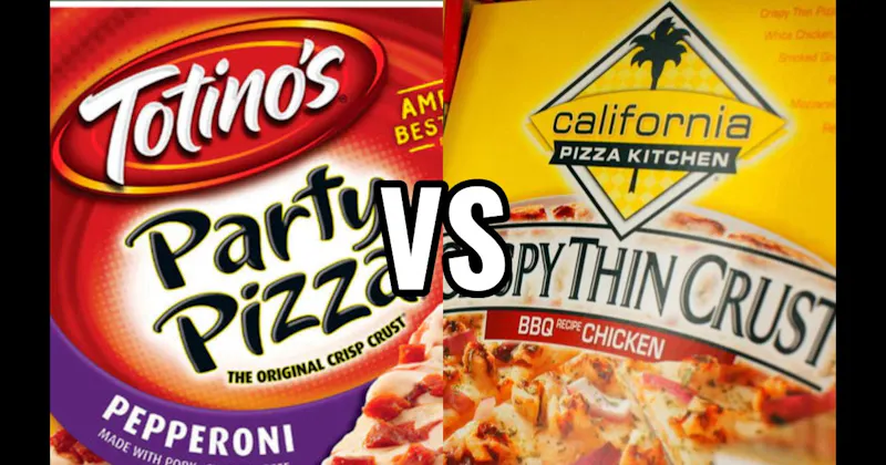 California Pizza Kitchen vs. Totino's (Party Pizza)