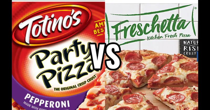 Freschetta vs. Totino's (Party Pizza)