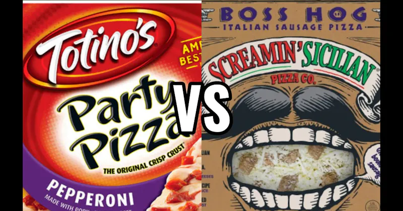 Screamin’ Sicilian vs. Totino's (Party Pizza)