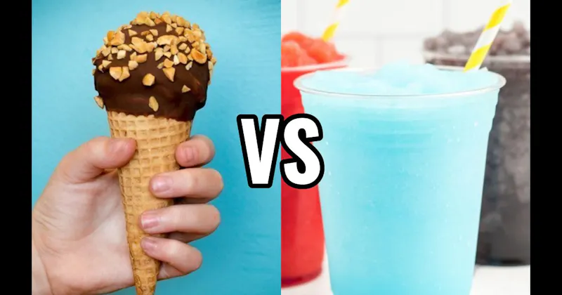 Drumstick vs. Slushies