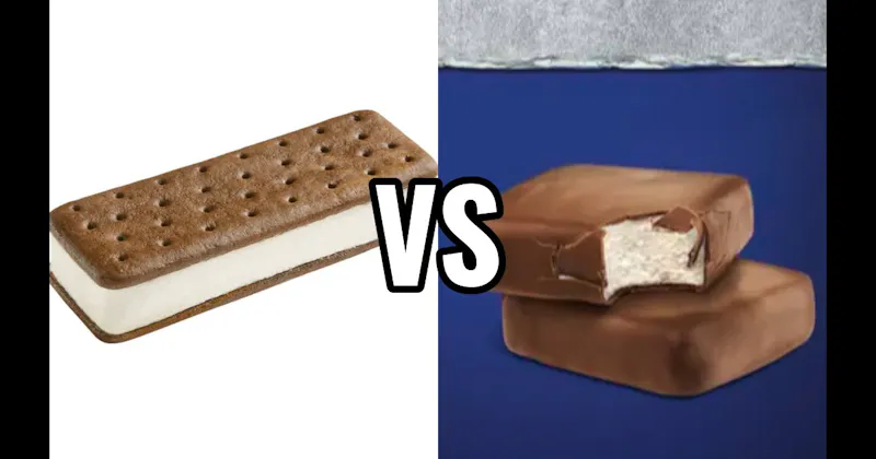 Ice Cream Sandwich vs. Klondike Bars