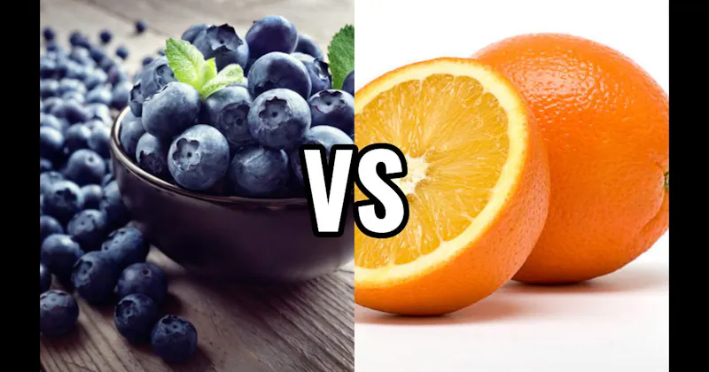 Blueberry vs. Orange