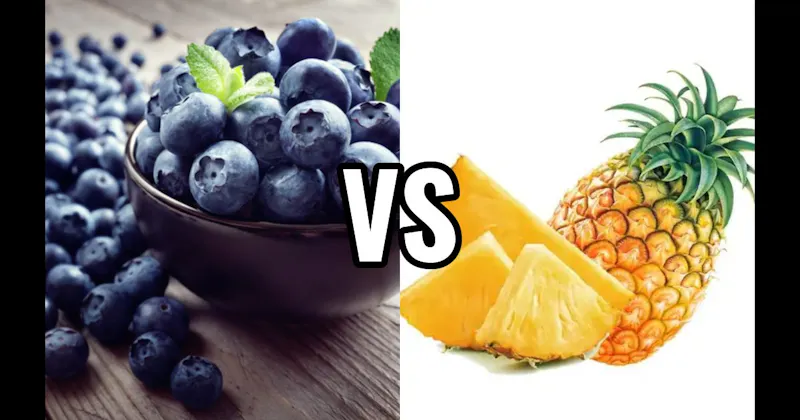 Blueberry vs. Pineapple