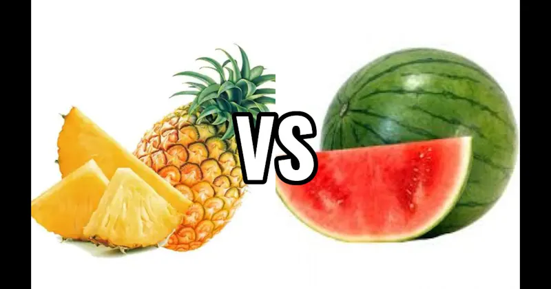 Pineapple vs. Watermelon
