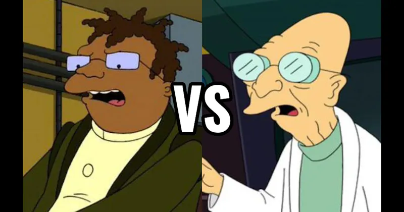 Hermes Conrad vs. Professor Farnsworth
