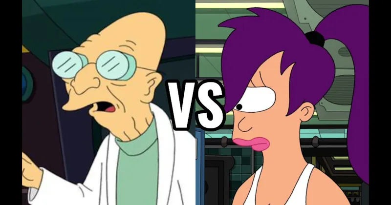Leela vs. Professor Farnsworth