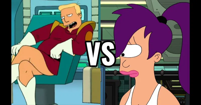Leela vs. Zapp Brannigan
