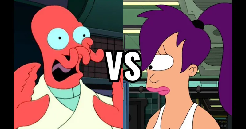 Leela vs. Zoidberg