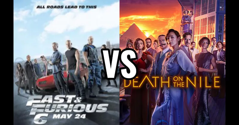 Death On The Nile vs. Fast & Furious 6 (2013)
