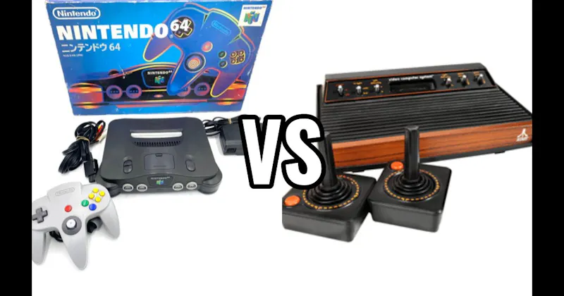 Atari 2600 vs. Nintendo 64 (N64)