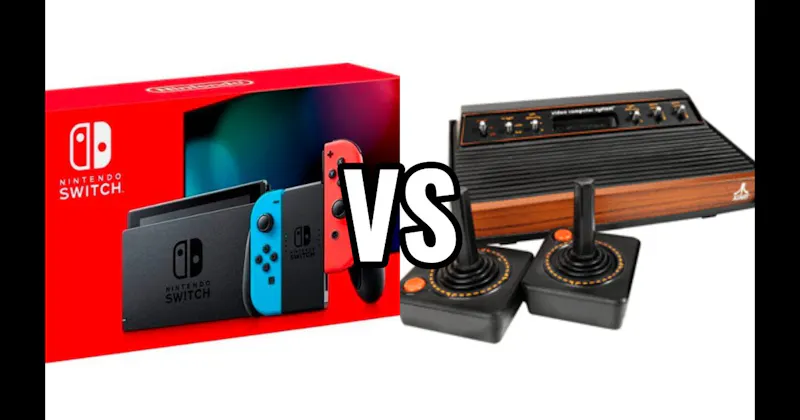Atari 2600 vs. Nintendo Switch