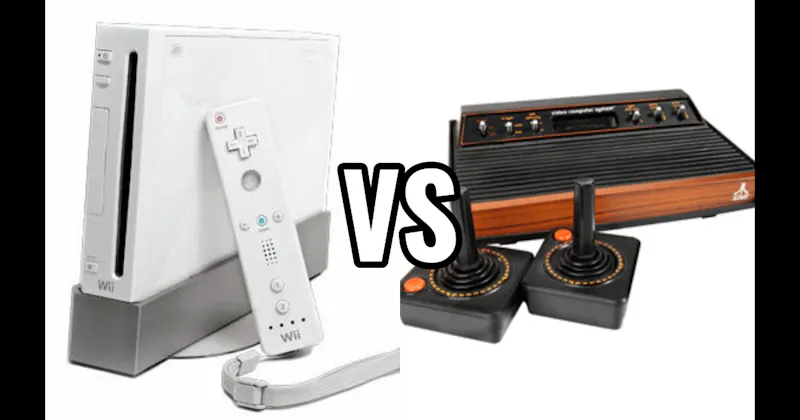 Atari 2600 vs. Nintendo Wii