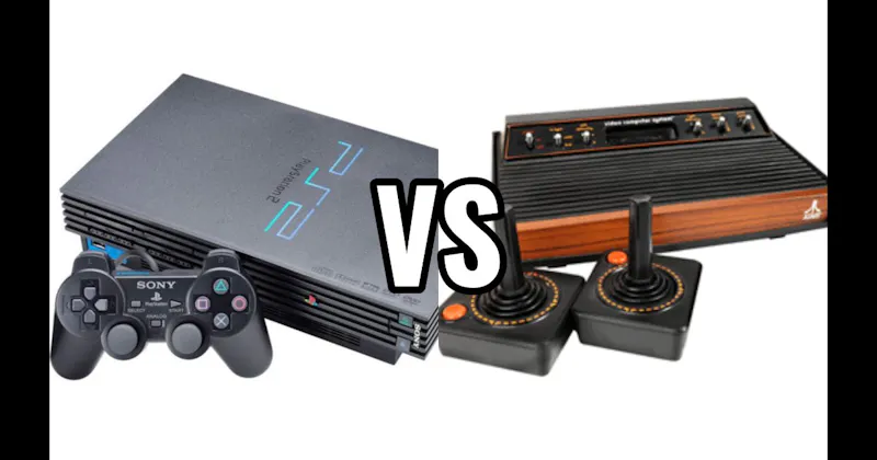 Atari 2600 vs. PlayStation 2 (PS2)
