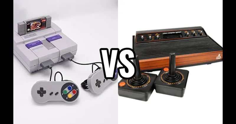 Atari 2600 vs. Super Nintendo (SNES)