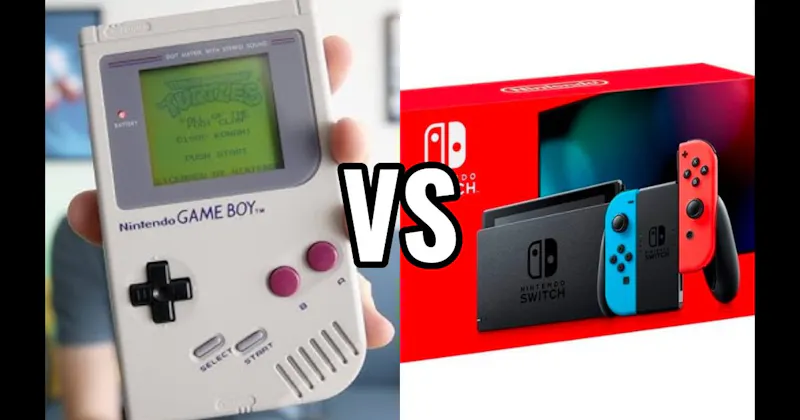 Game Boy vs. Nintendo Switch
