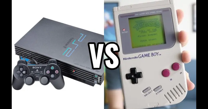 Game Boy vs. PlayStation 2 (PS2)