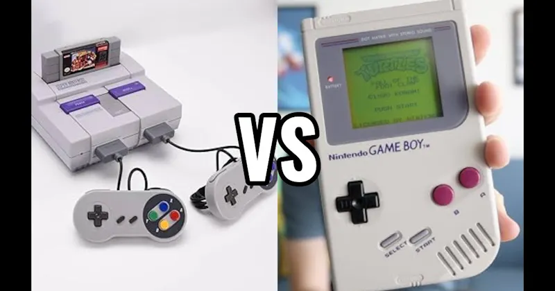Game Boy vs. Super Nintendo (SNES)