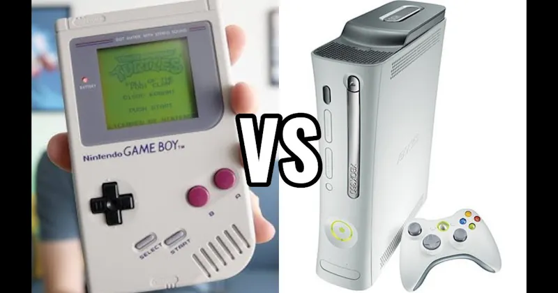 Game Boy vs. Xbox 360