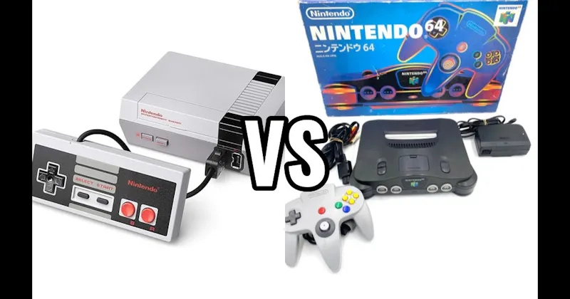 Nintendo (NES) vs. Nintendo 64 (N64)