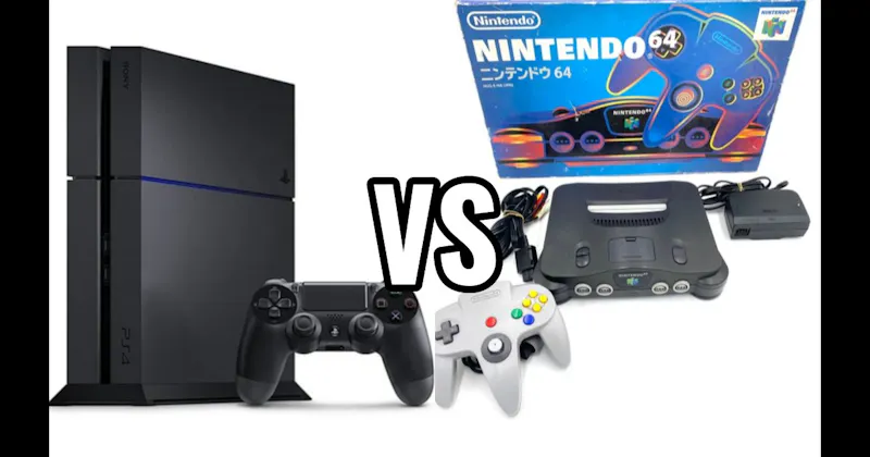 Nintendo 64 (N64) vs. PlayStation 4 (PS4)