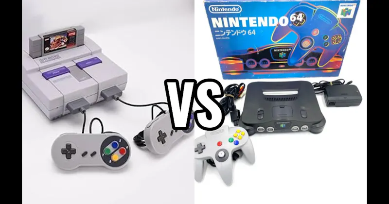 Nintendo 64 (N64) vs. Super Nintendo (SNES)