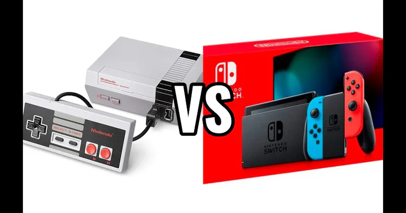 Nintendo (NES) vs. Nintendo Switch