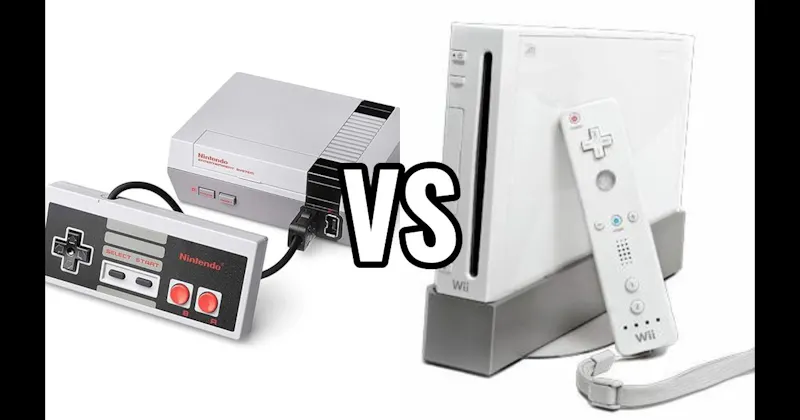 Nintendo (NES) vs. Nintendo Wii