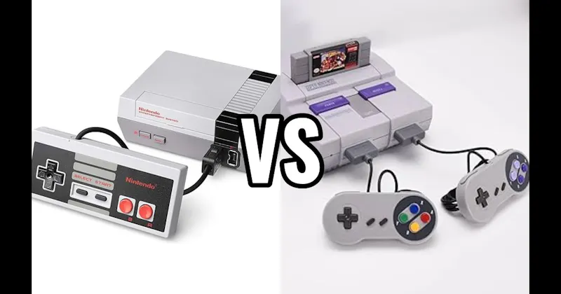 Nintendo (NES) vs. Super Nintendo (SNES)