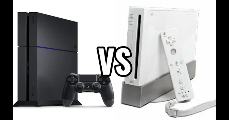 Nintendo Wii vs. PlayStation 4 (PS4)