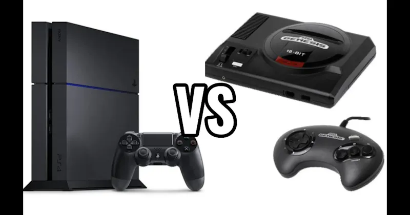 PlayStation 4 (PS4) vs. Sega Genesis