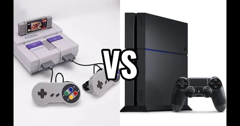 PlayStation 4 (PS4) vs. Super Nintendo (SNES)