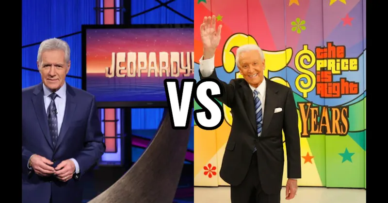 Alex Trebek vs. Bob Barker