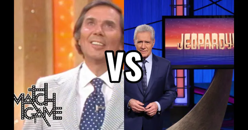 Alex Trebek vs. Gene Rayburn