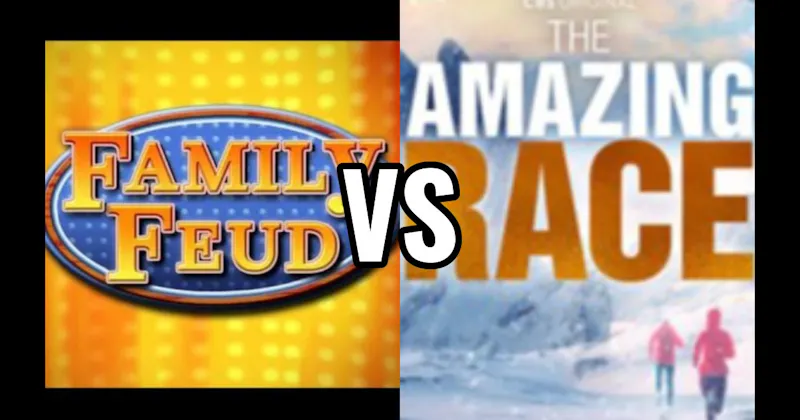 Amazing Race vs. Family Feud