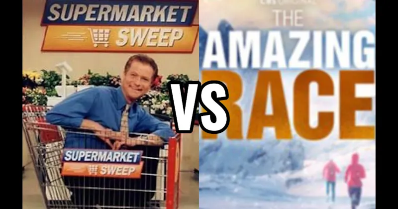Amazing Race vs. Supermarket Sweep