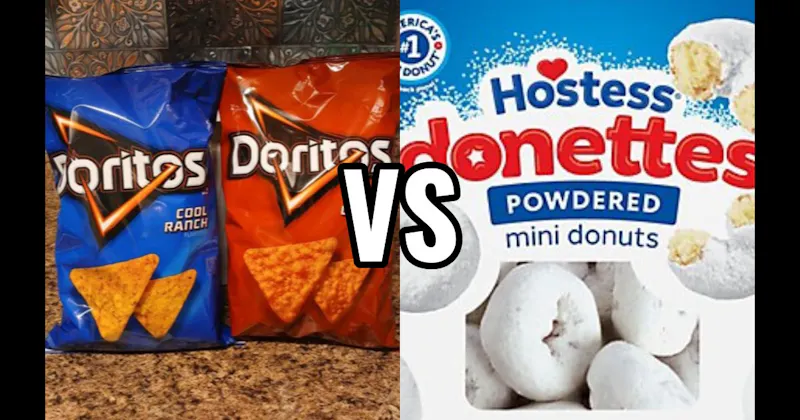 Donettes (Hostess) vs. Doritos