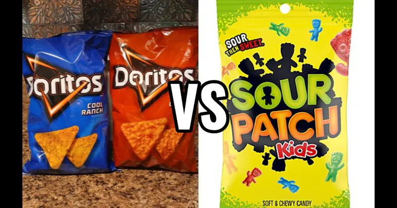 Doritos vs. Sour Patch Kids