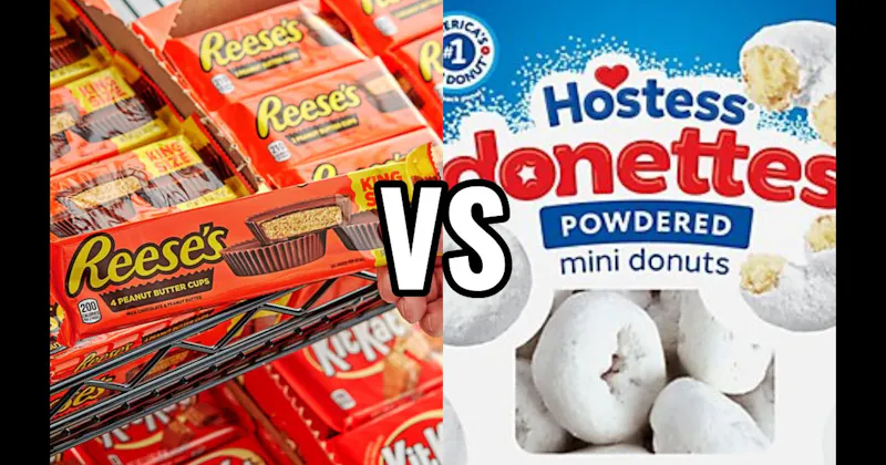 Donettes (Hostess) vs. Reese’s Peanut Butter Cups