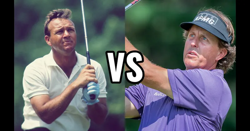 Arnold Palmer vs. Phil Mickelson