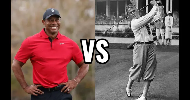 Bobby Jones vs. Tiger Woods