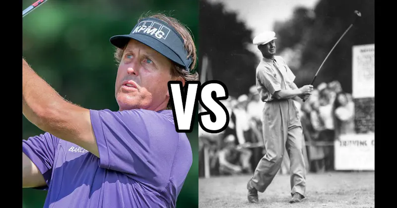 Byron Nelson vs. Phil Mickelson