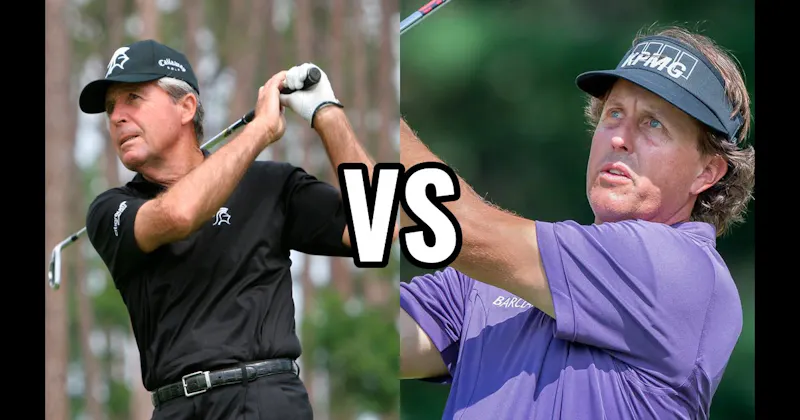 Gary Player vs. Phil Mickelson