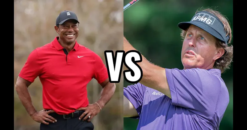 Phil Mickelson vs. Tiger Woods