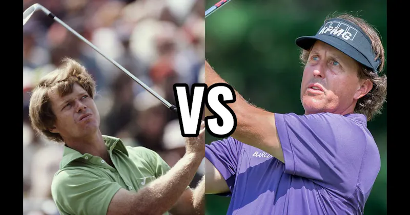 Phil Mickelson vs. Tom Watson