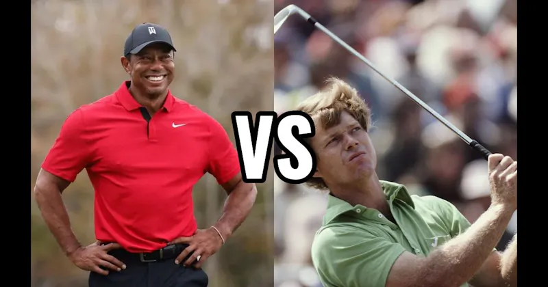 Tiger Woods vs. Tom Watson