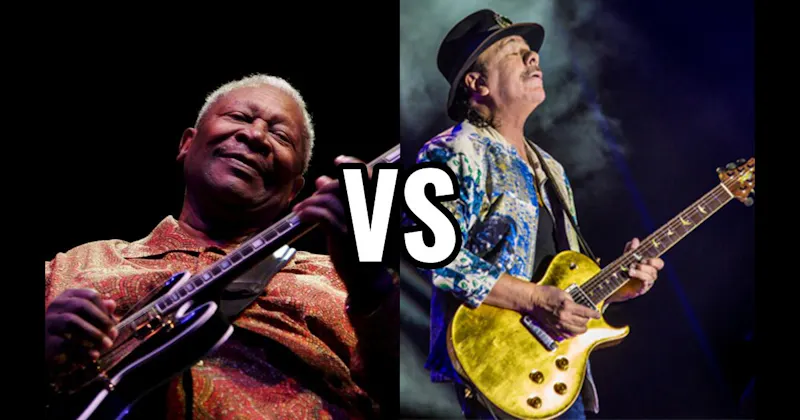 B.B. King vs. Carlos Santana