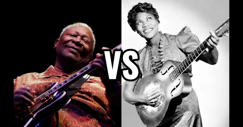 B.B. King vs. Sister Rosetta Tharpe