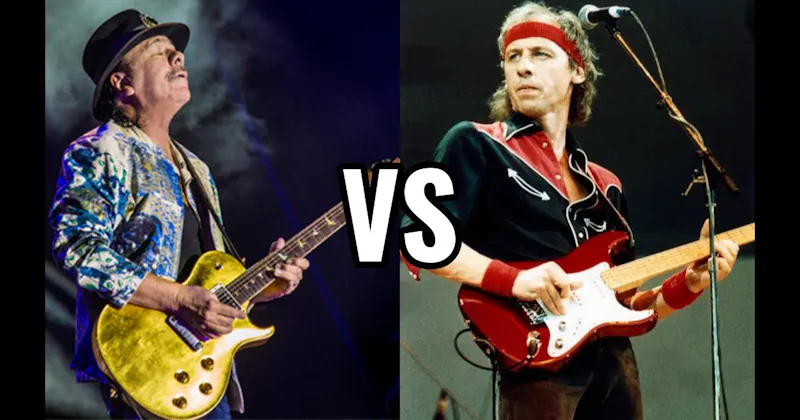 Carlos Santana vs. Mark Knopfler