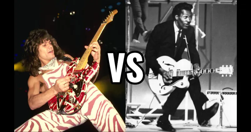 Chuck Berry vs. Eddie Van Halen