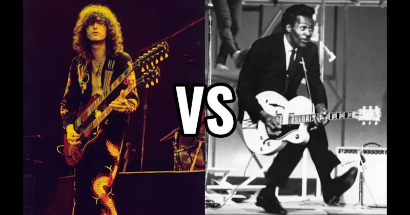 Chuck Berry vs. Jimmy Page